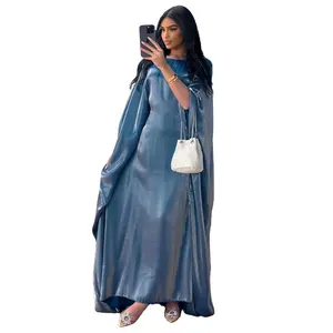 Zifeng OEM Ropa Islamica Fashion Women's Design Spring Summer Glitter Party Glitter Cloth Dress Robe