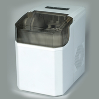 Machine à glaçons professionnelle portable de comptoir, grande capacité, en plastique durable, pour usage domestique, hôtelier et extérieur – Offre Spéciale