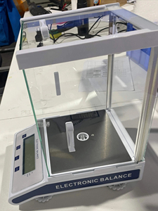 सी प्रमाणित 0.001 जी लैब विश्लेषणात्मक संतुलन उच्च ग्लास विंडस्क्रीन एलसीडी डिस्प्ले बाहरी कैलिब्रेशन क्षमता 100/200/300/500g - Product Image 6