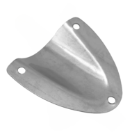 Nouveaux accessoires de bateau de yacht de couverture d'évent de marina d'acier inoxydable avec le matériel essentiel pour la ventilation
