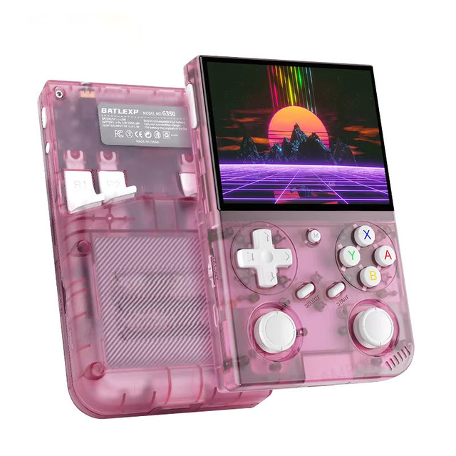 YTGEE G350 Handheld Game Console Players 3.5 Inch Linux Mini Portable Arcade Classic TV Video Consola for PSP