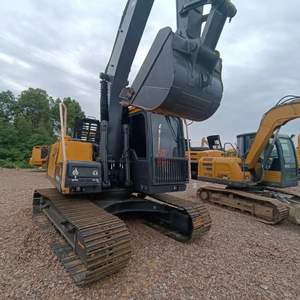 Excavatrice sur chenilles hydraulique Volvo EC140 d'occasion 14T, machine de terrassement en bon état, équipement de terrassement, vente chaude - Product Image 4