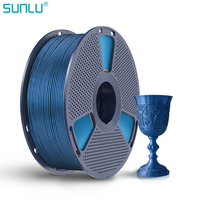 Filament PLA métallique SUNLU 1,75 mm |   Filament d'imprimante 3D facile à imprimer, flux fluide, sans bavures ni déformations