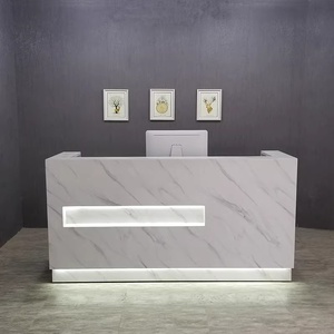 Chất Lượng Cao Bằng Đá Cẩm Thạch Tiếp Tân Quầy Bàn Miễn Phí Biểu Tượng Tùy Chỉnh Tiền Mặt Truy Cập Thiết Kế Cho Cửa Hàng Quần Áo - Product Image 3