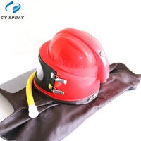 Lentille double couche de PVC de poussière abrasive anti-éclaboussures de casque de sablage ABS de style européen certifié CE