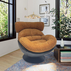 Canapé en tissu unique de luxe, fauteuil de salon, chaise longue en tissu, siège - Product Image 5