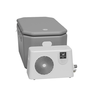 Ambohr 2026 Bañera de Hielo Inflable Ecológica con Borde Inclinado y Enfriador de 1HP, Portátil, para Uso en Interiores/Exteriores - Product Image 3