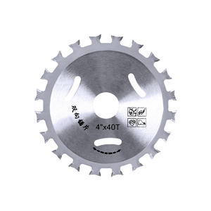 Lames de scie diamantées à double denture de 4 pouces, version écologique sans peinture, pour le travail du bois, disques de coupe - Product Image 1