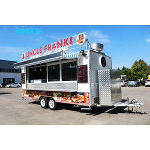Kiosque de restauration rapide facile à déplacer, chariots de vente ambulante, vélos à <span class=keywords><strong>vendre</strong></span> - Product Image 6