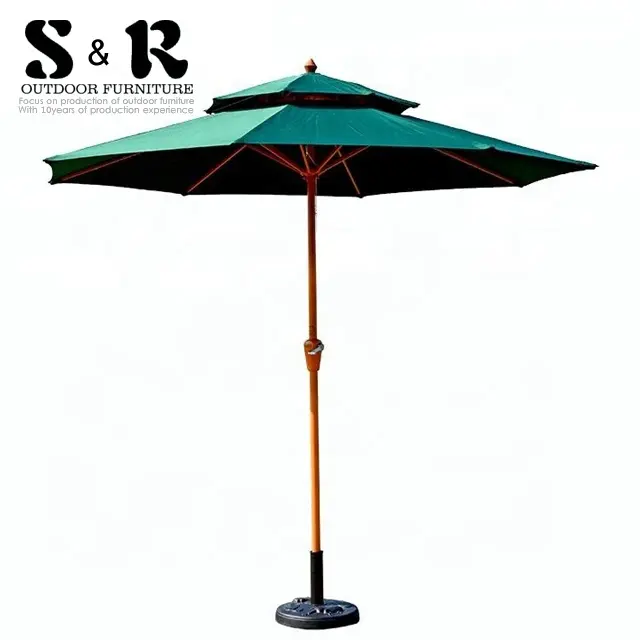 ผู้ผลิต SR ขายส่งร่มกลางแจ้ง เฟอร์นิเจอร์ลาน ฐานร่ม ร่มสวน ร่มมินิร่ม
