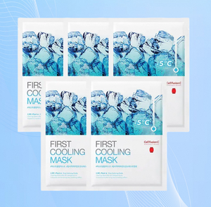 Cell Fusion C Post Alpha First Cooling Facial Mask Sheet 5 Sheets Soothing Calming Hydrating Repair Skin Care Facial Mask Set - Product Image 4
