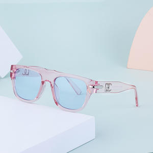 Lunettes de soleil Dc pour hommes, monture carrée, verres en PC, protection UV400, lunettes de mode pour l'extérieur - Product Image 1