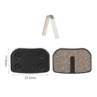 Plaquettes de frein semi-métalliques en résine pour vélos, diverses spécifications, prix usine, accessoires de vélo, plaquettes de frein à disque pour vélos