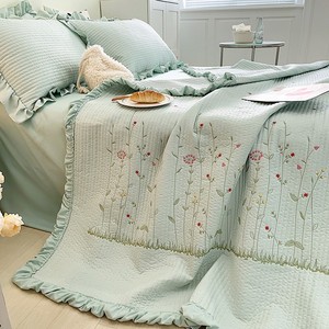 Thêu Tencel Comforter mùa hè Quilt bedding Set Quilt Set Đôi/Nữ Hoàng/Vua Kích thước mùa hè giường Quilt mua sắm trong Internet - Product Image 6