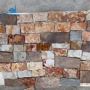 中国自然疯狂的石头随机石材铺贴瓷砖