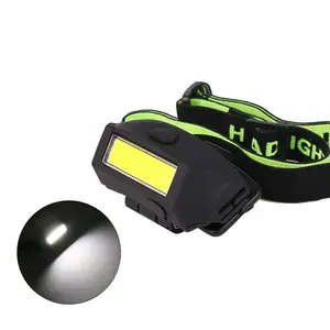 휴대용 핸즈프리 LED 클립 온 캡 라이트 충전식 COB 헤드 라이트 손전등 낚시 캠핑 손 작업 모자 램프