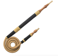 Tuyau de narguilé personnalisé de luxe d'usine OEM accessoires de Sheesha de narguilé avec la technique de miroir pour le narguilé chicha de pipe de Shisha