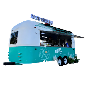 Complete Commercial Food Trailer Stainless Steel Snack Hamburger Pizza Ice Cream - Product Image 3