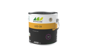 Biohouse Olio Protettivo per Pavimenti in Legno a Base di Oli e Cere Naturali LED, Finitura Opaca 9551 2.5L, Alta Resistenza all'Abrasione, VOC A+ Francese, per Interni - Product Image 3