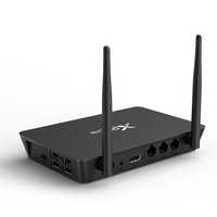 2023 nouvelle arrivée X96 Link S905W 2G 16G tv box Android 7.1 tv box vente chaude décodeur intelligent STB antenne routeur X96Link