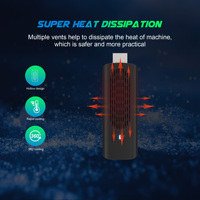 Reeshine Prix réduit d'usine Mortal TVR3 + Android14.0 TV Stick RK3518 Quad Core Mali-450 GPU 4K WiFi ATV Streaming Media