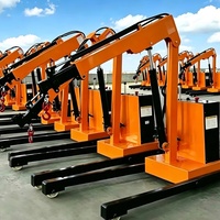 Mini-grue hydraulique mobile 1T 2T, grue à flèche électrique pour le chargement de marchandises en entrepôt