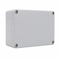 Boîte de jonction en aluminium étanche OEM ODM robuste pour machines compactes 120x80x56mm AJB002-1