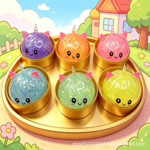 2026 Vente directe usine Jouet boîte mystère licorne Squishy Dumpling, Jouet sensoriel anti-stress à presser pour enfants et adultes - Product Image 4
