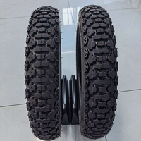 Pneu tout-terrain 80/100-12 16x3.0 sans chambre à air pour vélo électrique, pneu durable pour moto tout-terrain, vente en gros de pièces pour vélo électrique