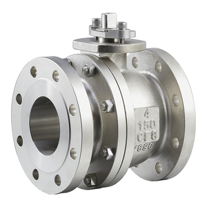 Válvula de Bola con Brida de Acero Inoxidable DN50 PN16/40 Accionada, en Venta - Product Image 5