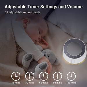 2025 <span class=keywords><strong>Mini</strong></span> macchina del rumore bianco di tendenza per il sonno suoni rilassanti per la luce notturna per bambini adulti 5W potenza di uscita - Product Image 4