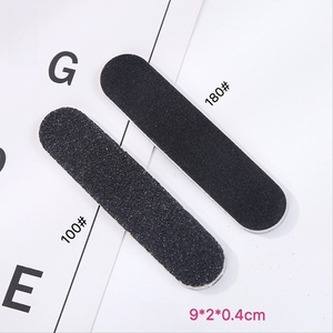 Biểu Tượng Tùy Chỉnh Màu Đen Đôi Bên Hình Tròn 80/100/180 Sanding Số Lượng Lớn Mini Nail Tập Tin Hai Mặt Emery Hội Đồng Quản Trị Màu Đen Đầy Màu Sắc Các Tập Tin - Product Image 3