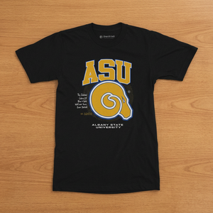 เสื้อยืด Bison Edge Apparel Albany State University ASU แบบสั่งทำพิเศษสำหรับมหาวิทยาลัย  ยูนิเซ็กซ์ ผ้าฝ้าย 100% 260 กรัม เป็นมิตรกับสิ่งแวดล้อม ระบายอากาศได้ดี - Product Image 2