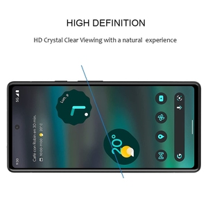 Protector de Pantalla de Vidrio Templado Transparente HD con Pegamento Completo Antiestático 2.5D 9H ESD para Google Pixel 9/9Pro/9ProXL - Product Image 4