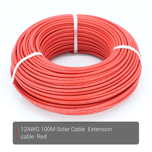 PowMr 1/3/6/9/10 metros 6mm2 rollo <span class=keywords><strong>Cable</strong></span> de un solo núcleo <span class=keywords><strong>Cable</strong></span> solar <span class=keywords><strong>para</strong></span> conexión de panel solar sin conector - Product Image 4