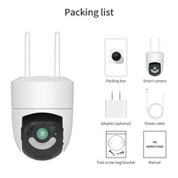 Penjualan laris sistem kamera Cctv pengawasan Ptz keamanan Wifi Tuya