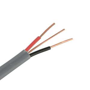 Fabrik preis 2*6 2*4 Weiß Solid Bare 2-adrige Konstruktion PVC-ummanteltes Bvvb-Kabel Elektrisches Haus Verkabelung Farbe Hochwertiger Draht - Product Image 3