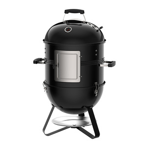 Multi Functional Smoking And Grilling Oven 18.5 Inch Charcoal Grill Outdoor Smoker For Meat And Fish - Product Image 3