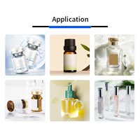 Machine de remplissage et de capsulage de flacon de parfum de bouteille d'éepsie en verre de petite ampoule d'injection de poudre automatique à grande vitesse de 10ml 4ml