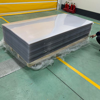 Feuille de miroir de 0.18mm en argent or blanc noir PETG COUVERTURE en plastique pour l'éclairage des services d'impression de coupe de thermoformage