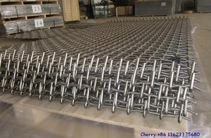 High Tensile Woven Crimped Steel Wire Mesh <b>Screen</b> 65Manganese Crusher for Coal Mine Plain Weave <b>Vibrating</b> <b>Screen</b> Bending - Product Image 6