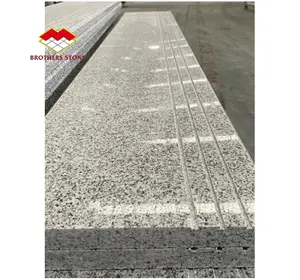 Prix du granit gris naturel de Chine par pied carré Carreau de pavage en pierre d'extérieur 60x60