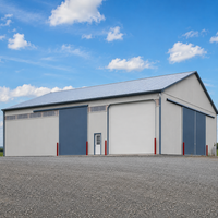 Fabricant d'entrepôts en structure métallique, construction d'entrepôts industriels métalliques sur mesure pour des configurations complexes et des exigences de flux de travail
