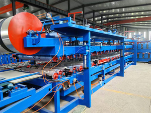 RANDRO EPS-Sandwich-Dachplatten-Rollformmaschine Steinwolle-Sandwichplatten-Rollformmaschine Produktionslinie - Product Image 2