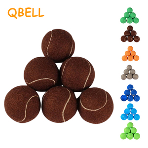Qbellpet, venta al por mayor, pelota de entrenamiento con logotipo personalizado, juguetes interactivos <span class=keywords><strong>para</strong></span> masticar <span class=keywords><strong>perros</strong></span> de goma, pelota de tenis <span class=keywords><strong>para</strong></span> mascotas <span class=keywords><strong>para</strong></span> entrenamiento, pelota con logotipo <span class=keywords><strong>para</strong></span> <span class=keywords><strong>perros</strong></span> - Product Image 2