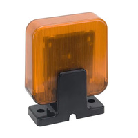 Luz LED Intermitente para Puerta de Garaje, AC/DC 12-265V, Lámpara de Alarma Exterior, 12-265V AC/DC, Luz de Advertencia Intermitente LED para Puerta de Garaje