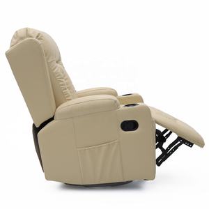 Geek sofa Furniture Modernes Leder Manueller Beauty Salon Liegestuhl mit Schaukel und Drehgelenk und Getränke halter für Wohnzimmer - Product Image 5