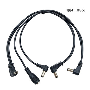 Cable de Alimentación para Pedales de Efectos de Guitarra al por Mayor con Cable de 1 a 3 Vías, <span class=keywords><strong>Cadena</strong></span> Daisy de 3 Vías para Efectos de Guitarra y Bajo de <span class=keywords><strong>9V</strong></span> CC - Product Image 3