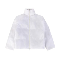 Veste d'hiver unisexe avec col montant phosphorescent Flash lumineux Party Bubble Men Puff Jacket