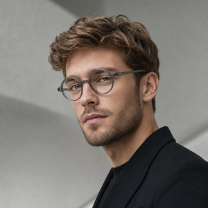 Unisex Classic Eyewear Model D-9009 for Computer <strong>Glasses</strong> Diamond <strong>Face</strong> <strong>Shape</strong> Match Handmade Transparent Eyeglasses Made in China - Product Image 3